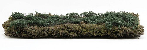 Dollhouse Miniature Meadow Dark Green Textured Mat