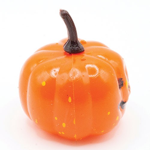 Dollhouse Miniature Large Jack-o-Lantern Pumpkin
