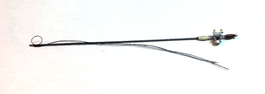 Dollhouse Miniature Casting Fishing Rod Handcrafted