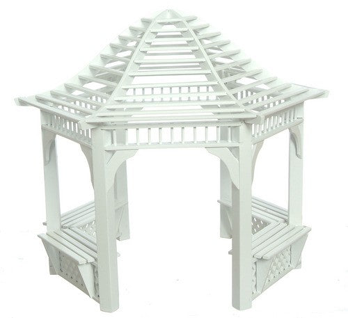 Dollhouse Miniature Large Victorian Gazebo 1:12