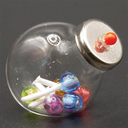 Dollhouse Miniature Jar of Lollipops