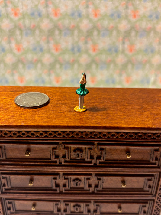 Dollhouse Miniature Ballerina Statue