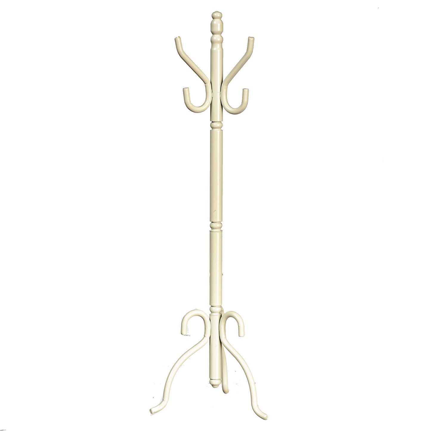 Dollhouse Miniature Off White Coat Rack/Hall Tree