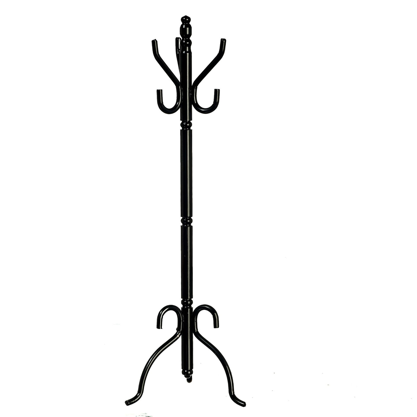 Dollhouse Miniature Black Coat Rack/Hall Tree