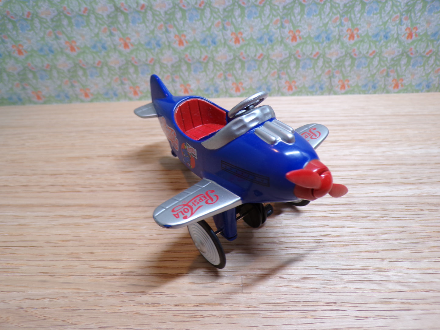 Dollhouse Miniature Pepsi Plane by Heidi Ott