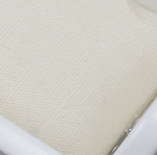 Dollhouse Miniature White Rocking Cradle
