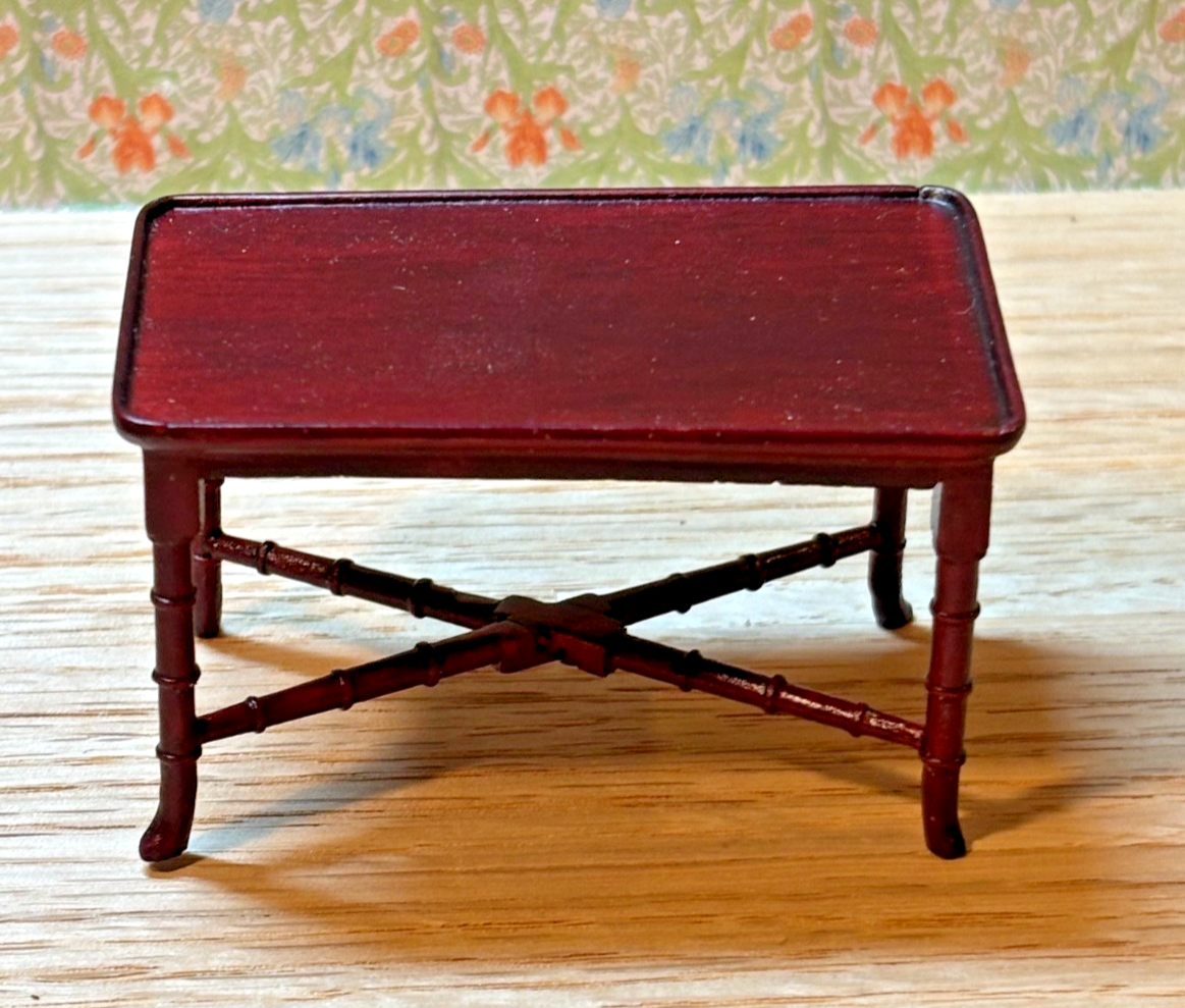 Dollhouse Miniature - Mahogany Side Table by Hansson