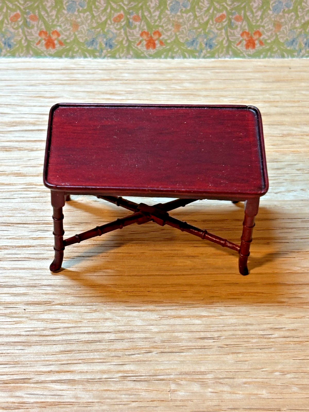 Dollhouse Miniature - Mahogany Side Table by Hansson