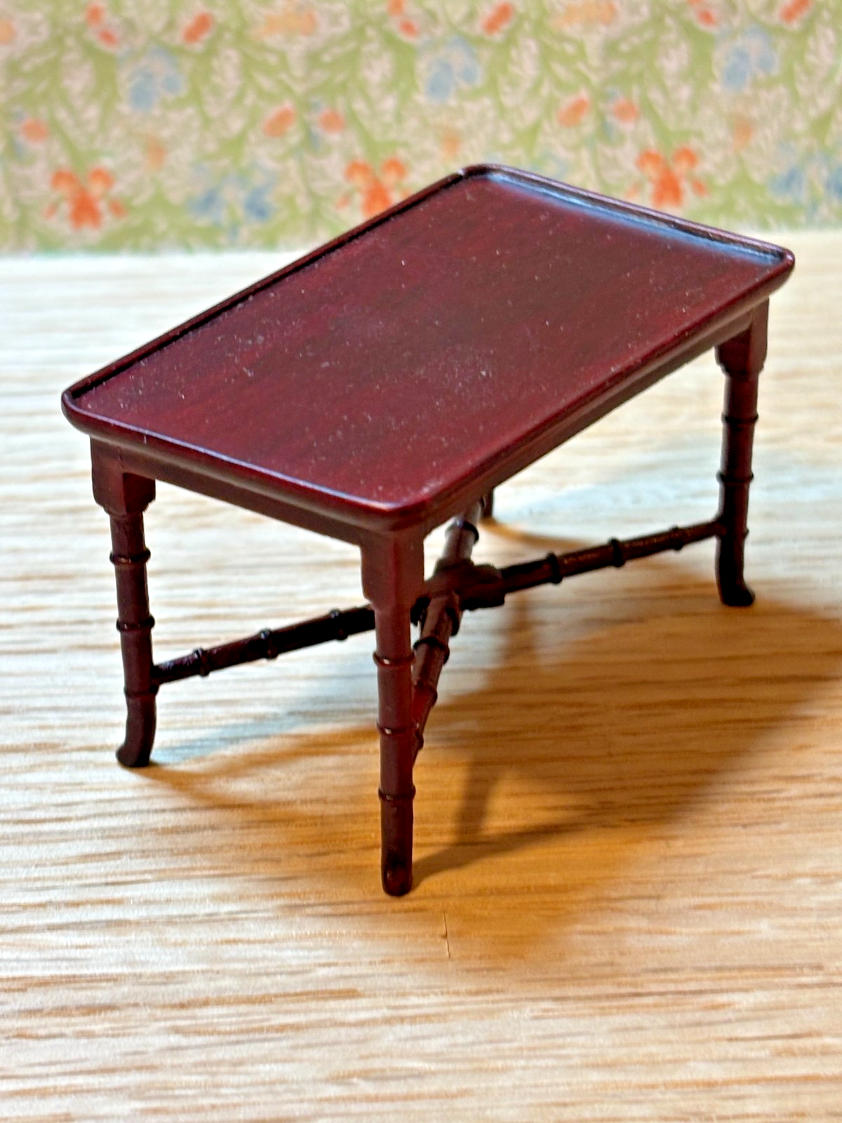 Dollhouse Miniature - Mahogany Side Table by Hansson