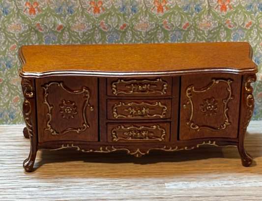 Dollhouse Miniature  Walnut Sideboard by Hansson
