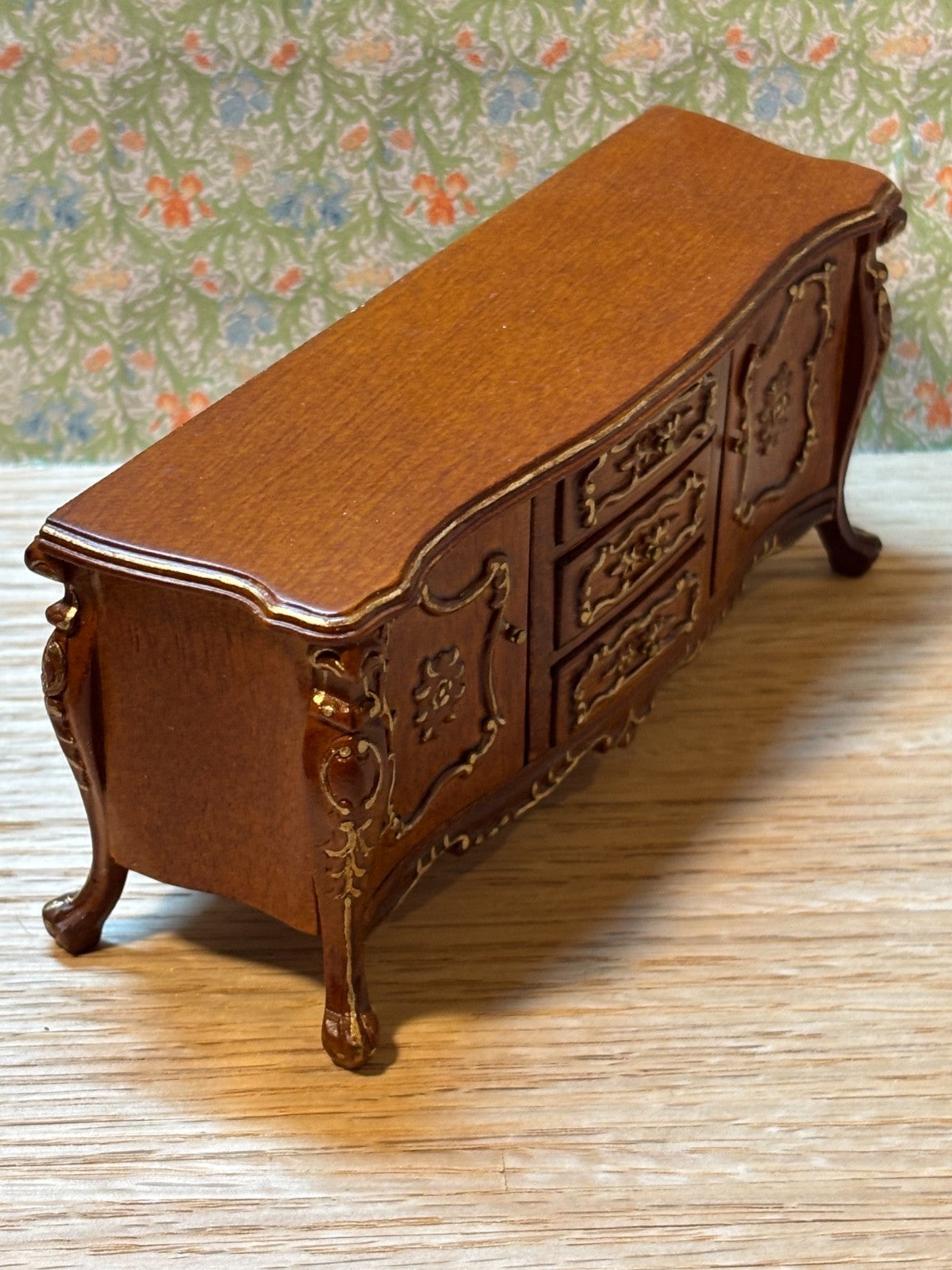 Dollhouse Miniature  Walnut Sideboard by Hansson