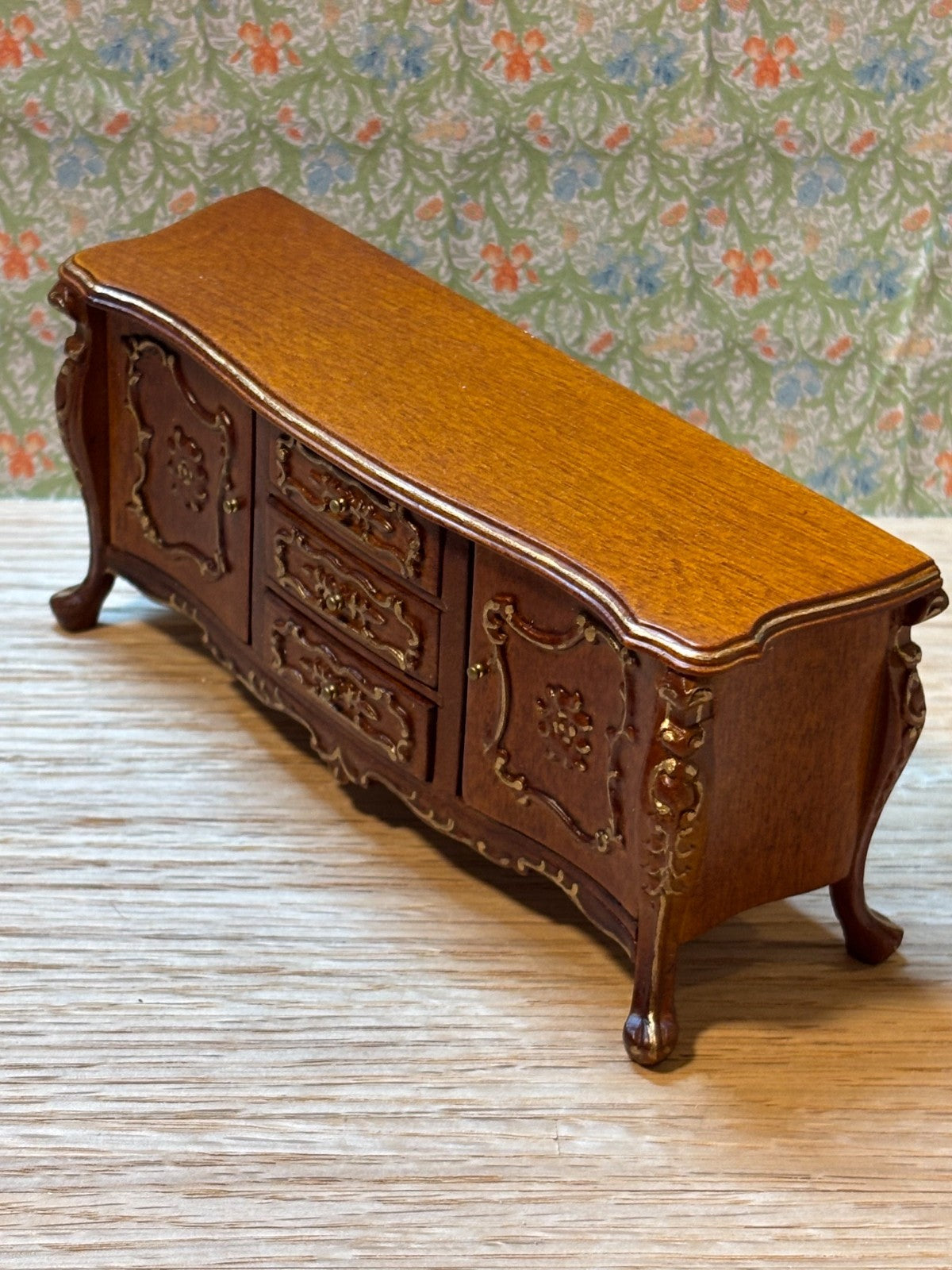 Dollhouse Miniature  Walnut Sideboard by Hansson