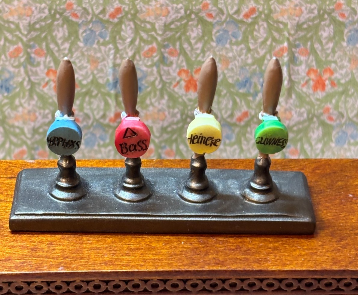 Dollhouse Miniature Beer Taps
