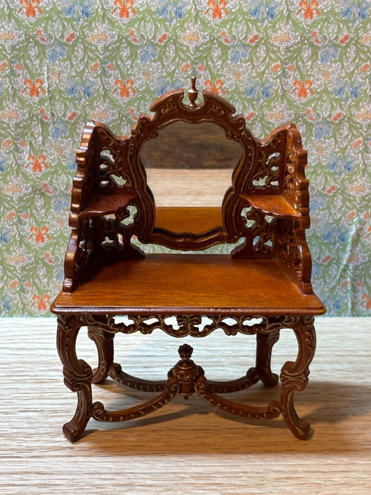 Dollhouse Miniature Walnut Sideboard by Hansson