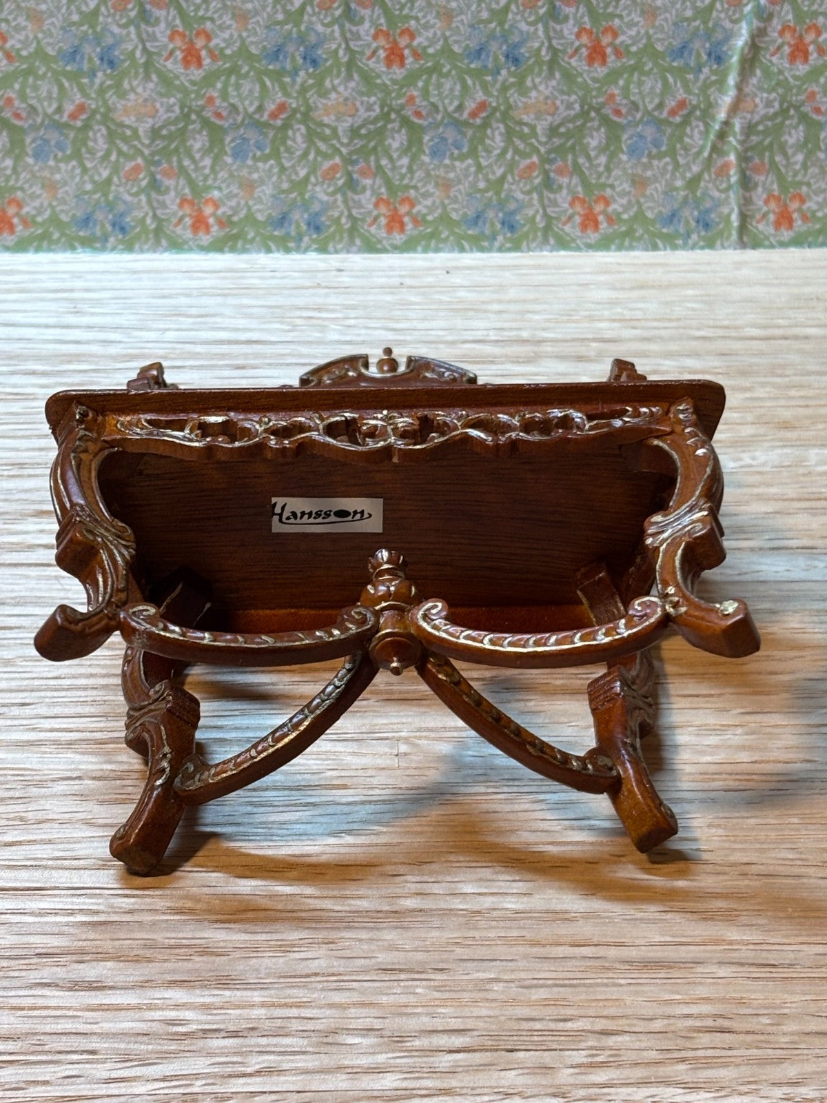 Dollhouse Miniature Walnut Sideboard by Hansson