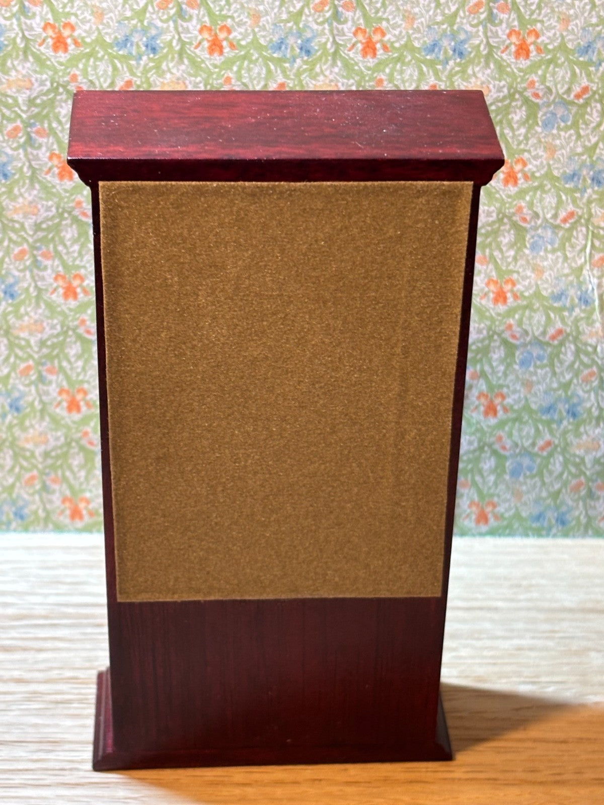 Miniature Dollhouse Mahogany China Cabinet/Hutch by Hansson