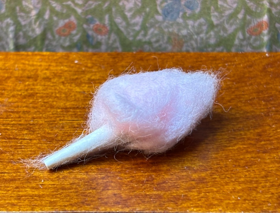 Dollhouse Miniature Cotton Candy Handcrafted