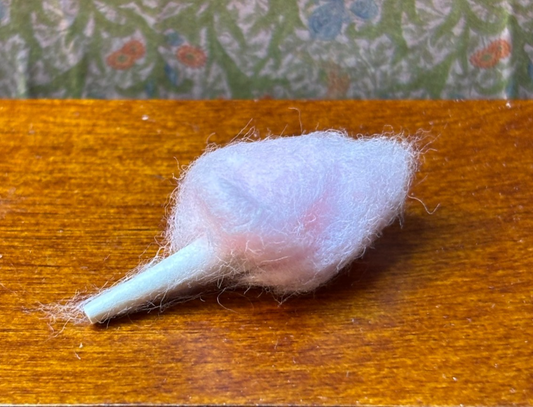 Dollhouse Miniature Cotton Candy Handcrafted